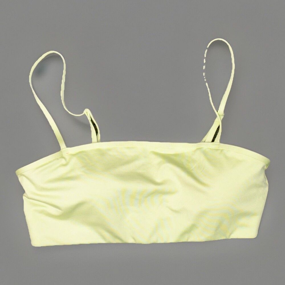NWT Victoria’s Secret PINK ULTIMATE Lightly Lined Active Neon Lime Sports Bra -M